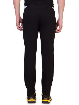 grey color block full length track pant - 16664682 - Standard Image - 3