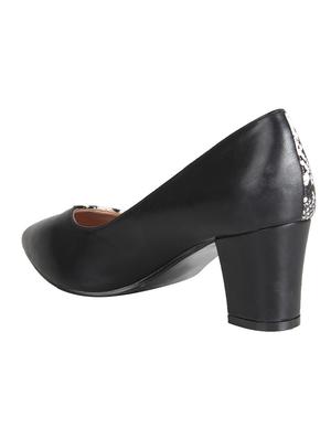 black slip on pumps - 16665792 - Standard Image - 3