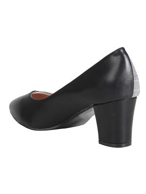 black slip on pumps - 16665796 - Standard Image - 3