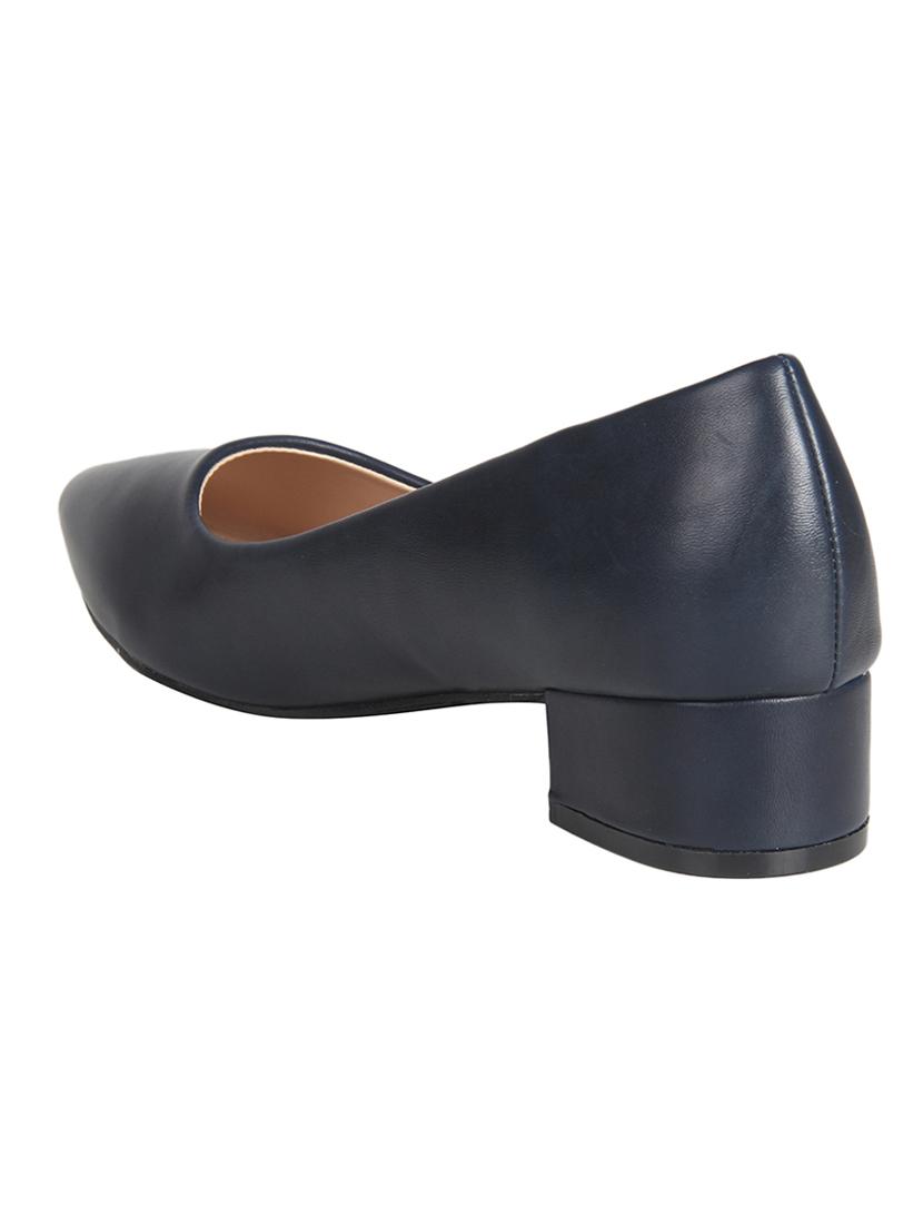 navy slip on pumps - 16665801 - Zoom Image - 3
