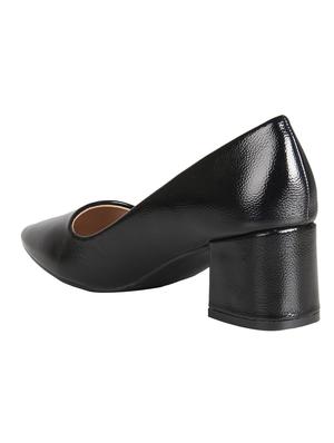black slip on pumps - 16665810 - Standard Image - 3