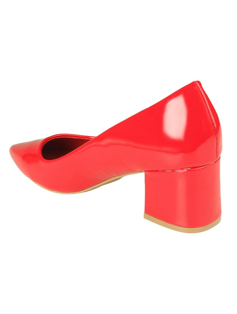 red slip on pumps - 16665818 - Zoom Image - 3
