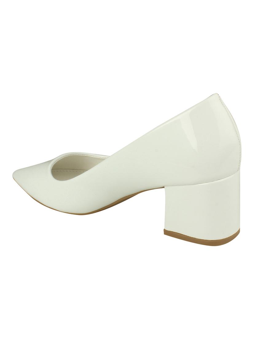 white slip on pumps - 16665819 - Zoom Image - 3