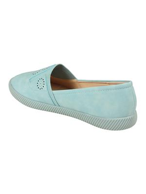 blue slip on casual shoes - 16665831 - Standard Image - 3