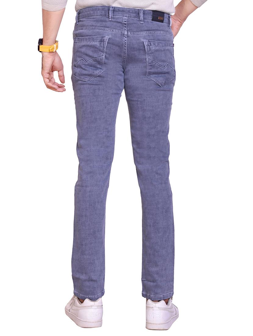 blue light washed denim jeans - 16666199 - Zoom Image - 3