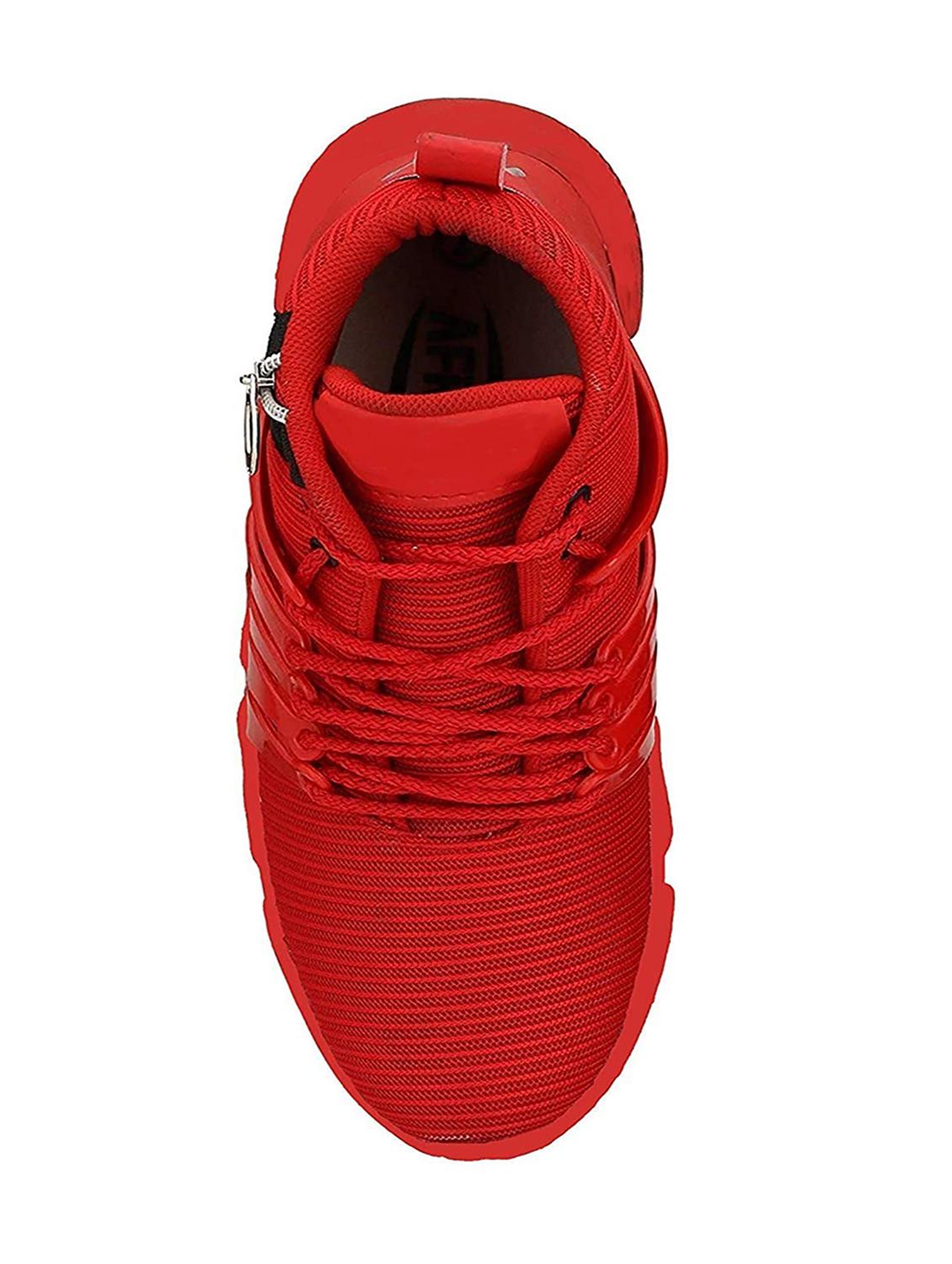 red mesh sport shoes - 16666319 - Zoom Image - 3