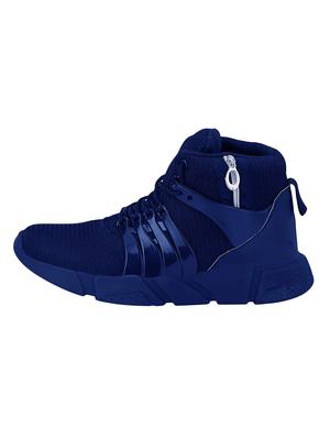 navy mesh sport shoes - 16666320 - Standard Image - 3