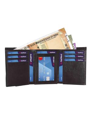 brown leatherette wallet - 16666593 - Standard Image - 3