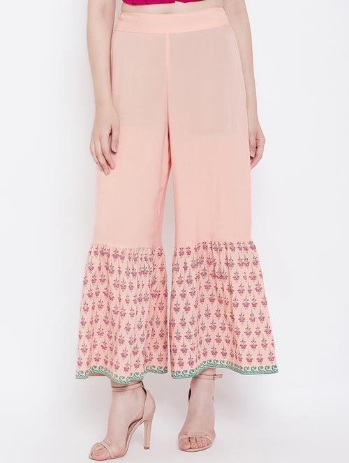 floral printed sharara - 16667012 - Standard Image - 1