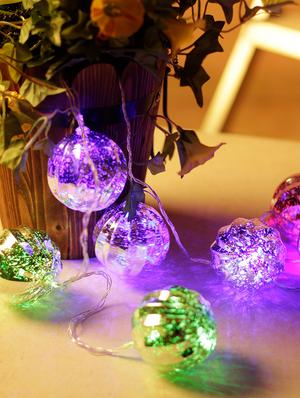 shining and sparkling colourful ball lights in big size - 16667713 - Standard Image - 3