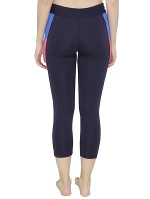 high rise color block track pant - 16667931 - Standard Image - 3