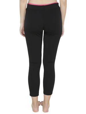 high rise solid track pant - 16667933 - Standard Image - 3