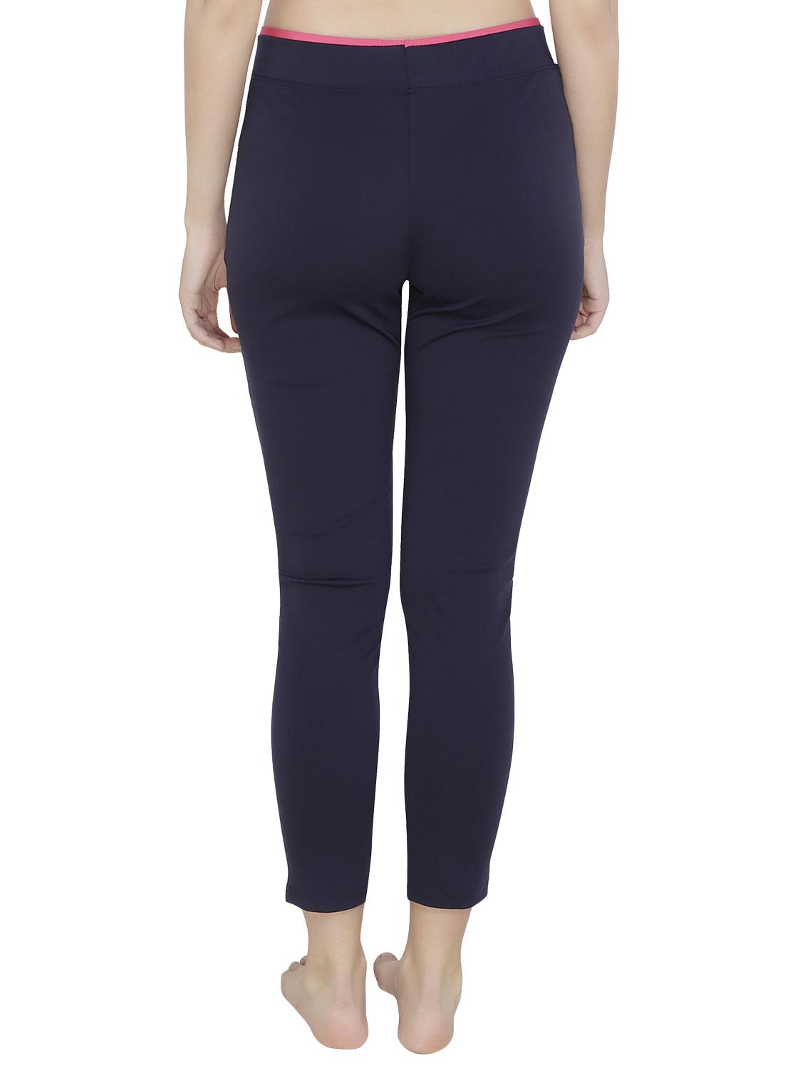 high rise solid track pant - 16667934 - Zoom Image - 3