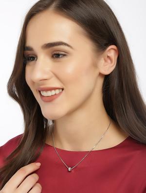 silver tone silver plated chain necklace - 16668157 - Standard Image - 3