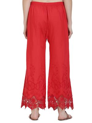 high rise laced hem palazzo - 16668286 - Standard Image - 3