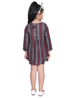 red colored cotton frock - 16668546 - Standard Image - 3