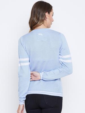 crew neck solid pullover - 16669201 - Standard Image - 3