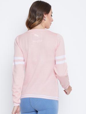 crew neck solid pullover - 16669203 - Standard Image - 3