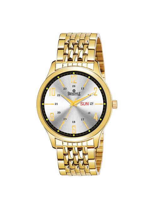 swisstyle analog watch ss-gr119-slv-gld - 16669319 - Standard Image - 1