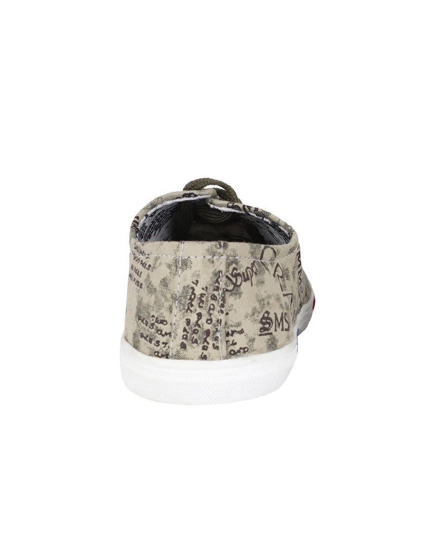 teal canvas lace up sneakers - 16669361 - Zoom Image - 3