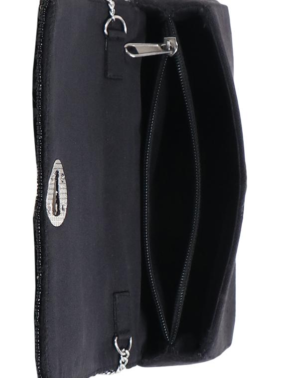 black cotton box clutch - 16669466 - Zoom Image - 3