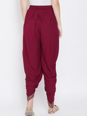 embroidered dhoti salwar - 16669558 - Standard Image - 3