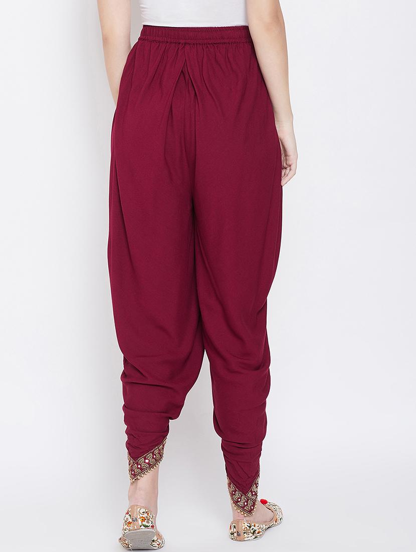 embroidered dhoti salwar - 16669558 - Zoom Image - 3