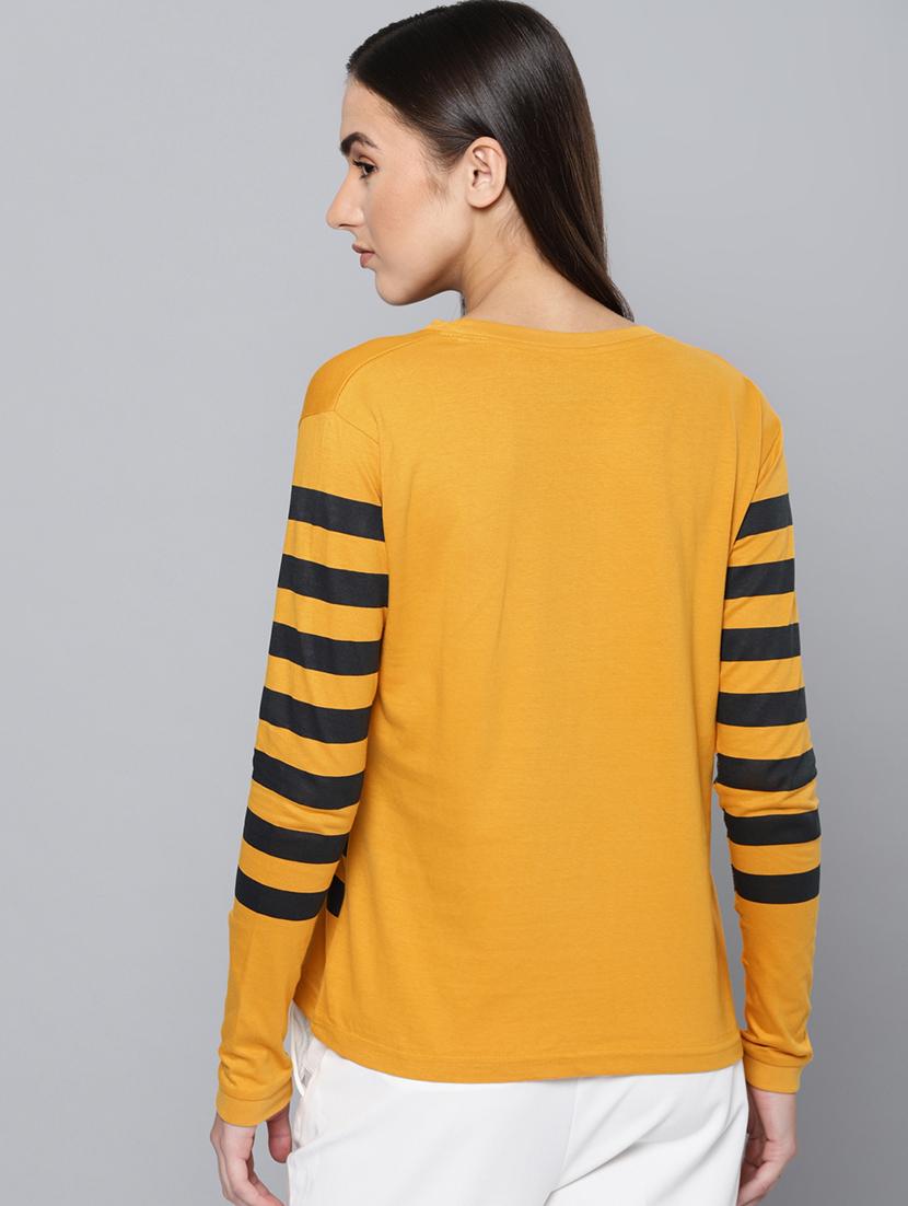 crew neck striped tee - 16670189 - Zoom Image - 3