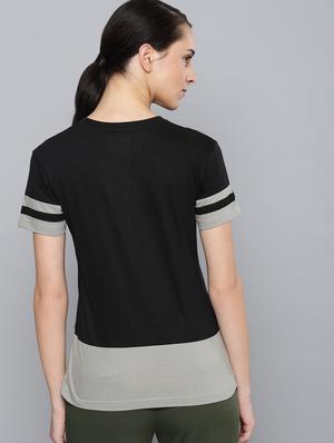 crew neck color block tee - 16670199 - Standard Image - 3