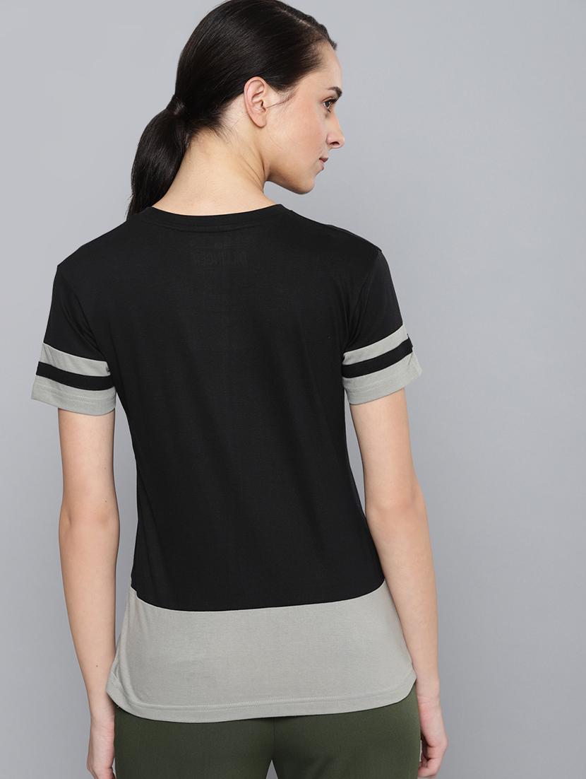 crew neck color block tee - 16670199 - Zoom Image - 3