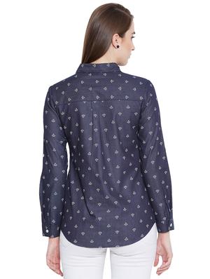 long sleeved printed shirt - 16670608 - Standard Image - 3