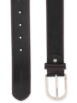 black leatherette belt - 16671790 - Standard Image - 3