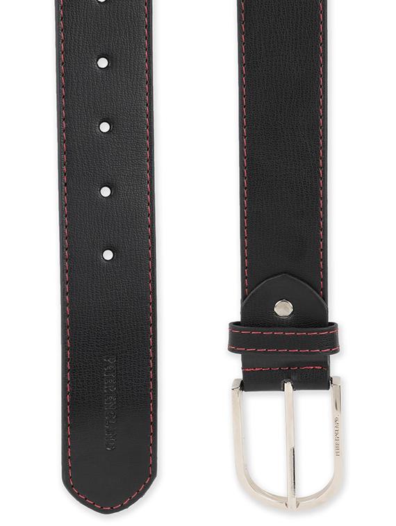 black leatherette belt - 16671790 - Zoom Image - 3