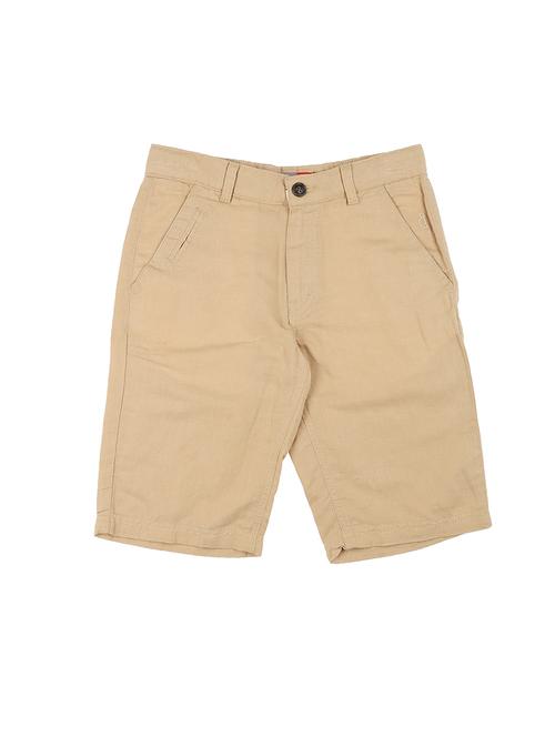 beige cotton blend three fourth - 16672470 - Standard Image - 1