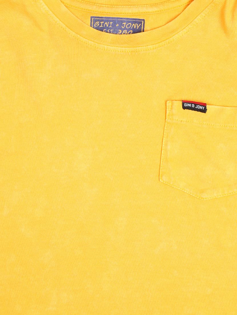 yellow cotton tshirt - 16672566 - Zoom Image - 3