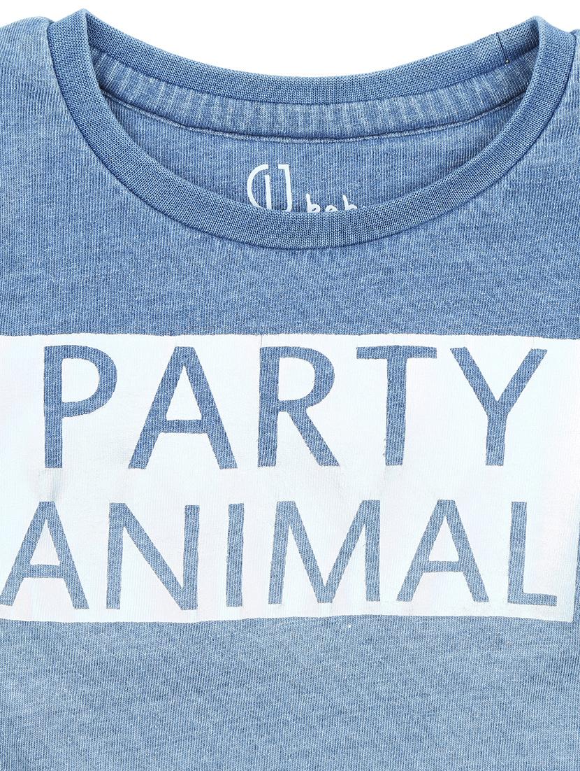 blue cotton tshirt - 16672634 - Zoom Image - 3