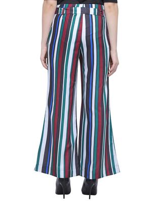 tie front striped trouser - 16672688 - Standard Image - 3