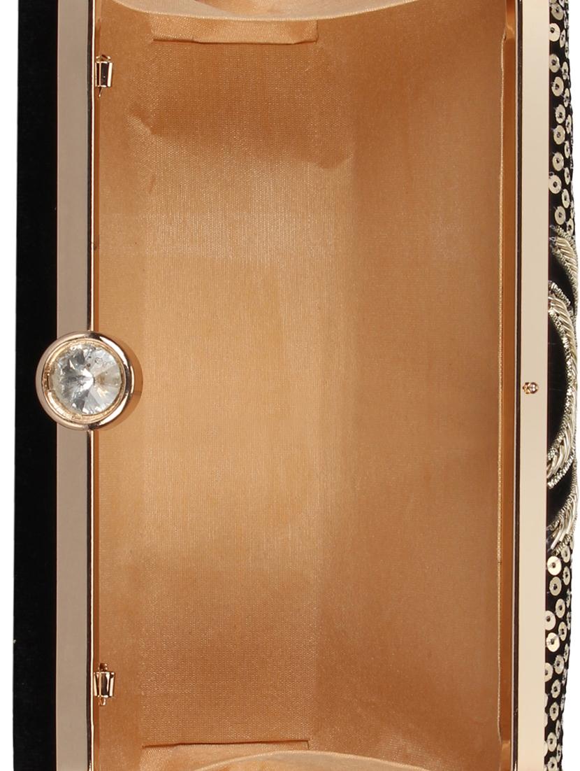 black velvet box clutch - 16672785 - Zoom Image - 3