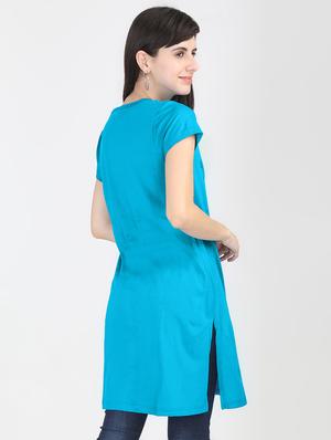 round neck graphic tee - 16672806 - Standard Image - 3