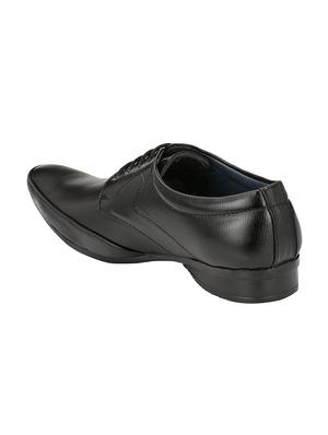 black leather lace-up derbys - 16672899 - Standard Image - 3