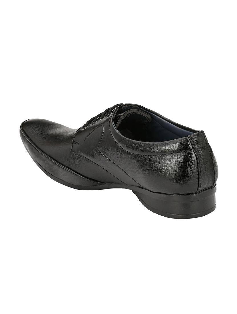 black leather lace-up derbys - 16672899 - Zoom Image - 3