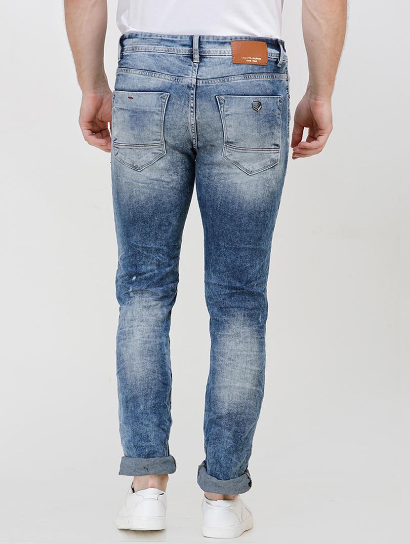 blue distressed jeans - 16672921 - Zoom Image - 3