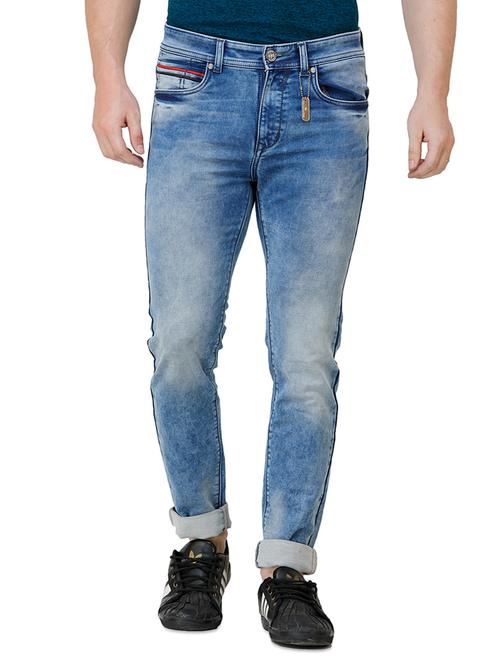blue heavy washed jeans - 16672938 - Standard Image - 1