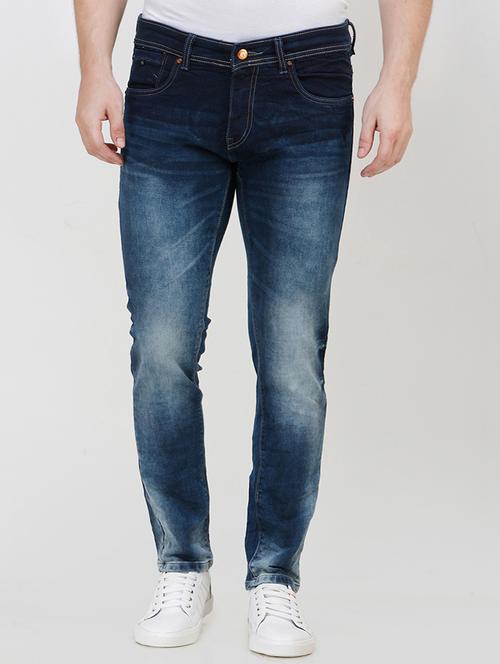 blue heavy washed jeans - 16672941 - Standard Image - 1