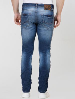 blue heavy washed jeans - 16672946 - Standard Image - 3
