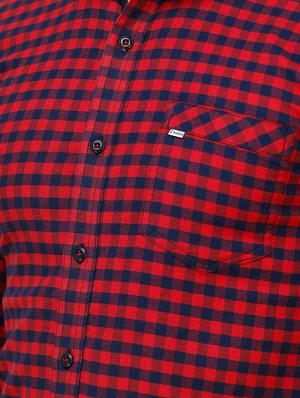 red checkered casual shirt - 16673033 - Standard Image - 6