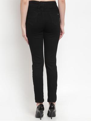high rise stone solid jeans - 16673380 - Standard Image - 3