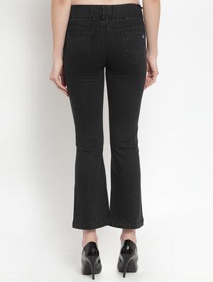 high rise boat cut jeans - 16673387 - Standard Image - 3