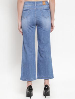 high rise side taped jeans - 16673403 - Standard Image - 3