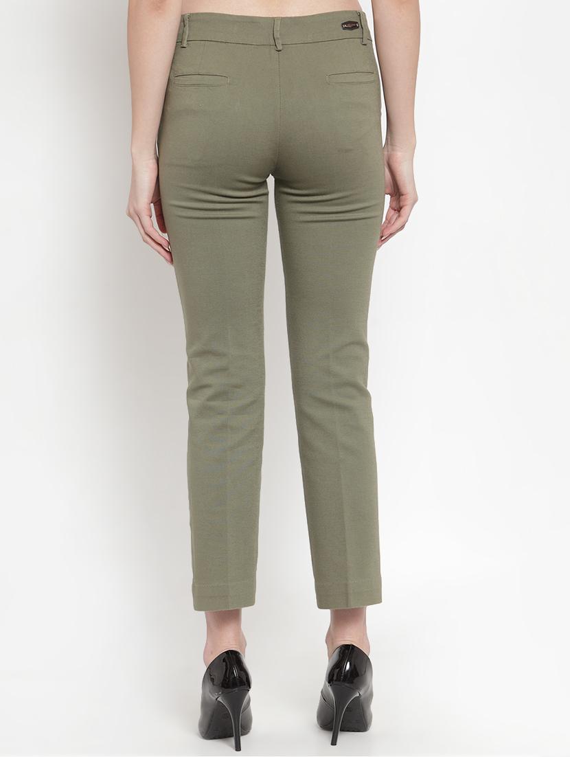 high rise solid trouser - 16673405 - Zoom Image - 3